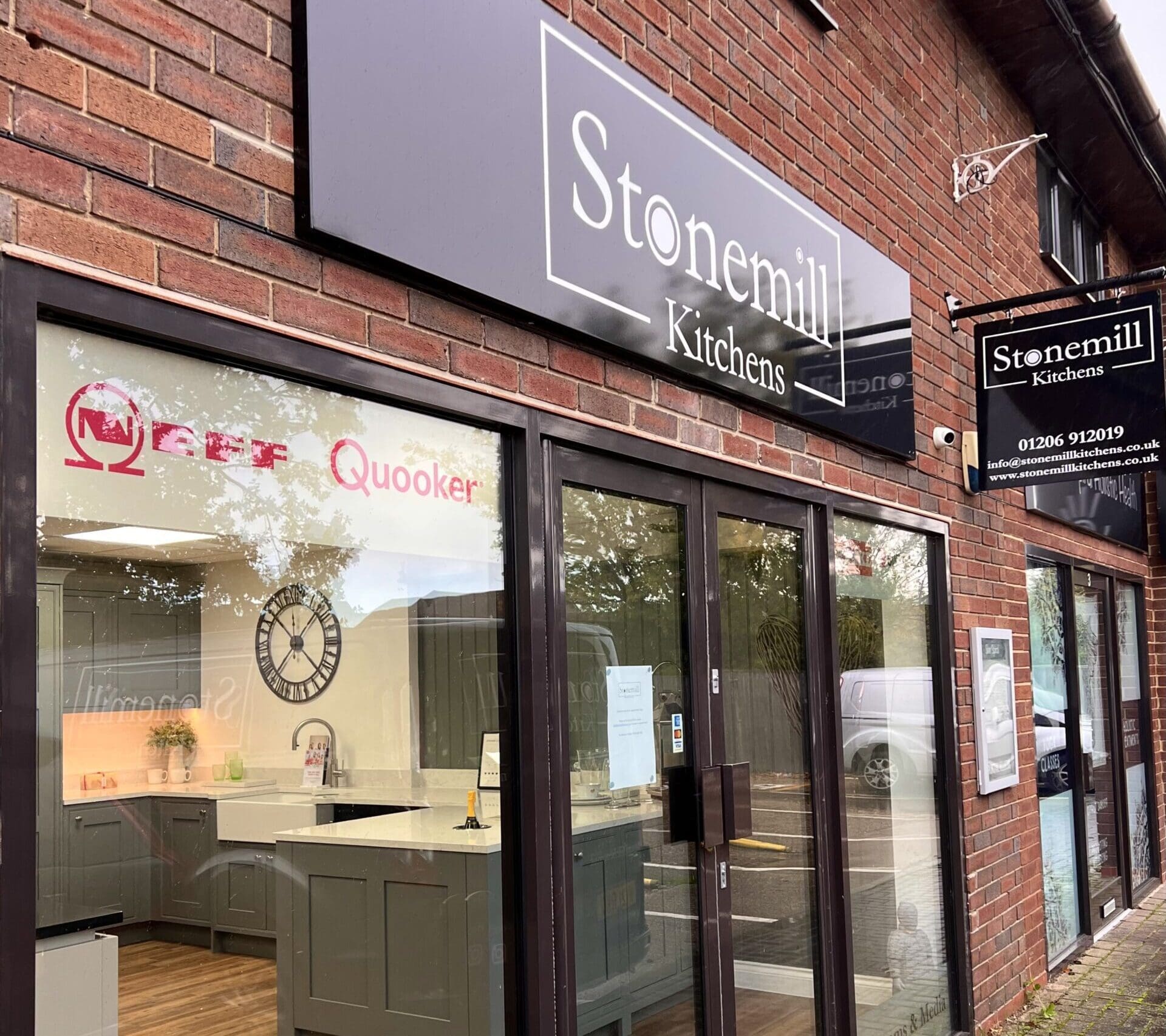 Stonemill Kitchens Tiptree Showroom Century Mews